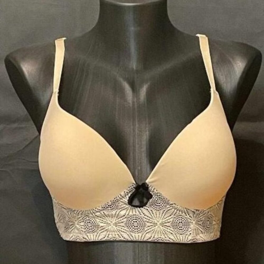 Cream colored Push-Up Bra